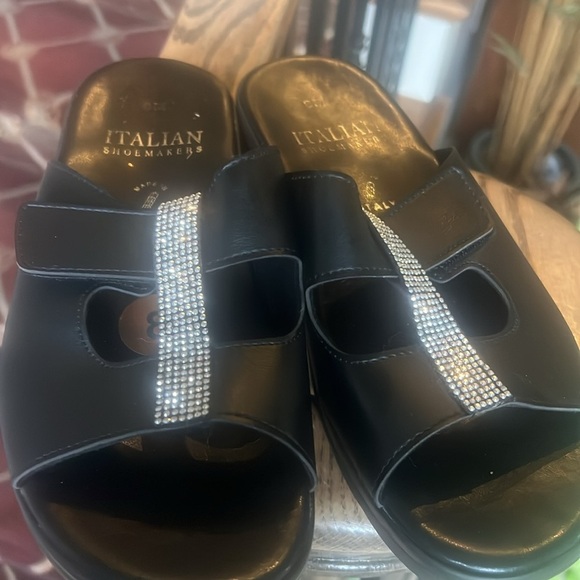 Italian shoemaker’s Wade sandals size 8 very good condition made in Italy - Picture 9 of 13